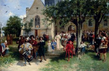 約瑟夫 伊斯拉爾斯 Jacomin Alfred Louis Vigny The Baptism 約瑟夫 伊斯拉爾斯 Jacomin Alfred Louis Vigny The Baptism